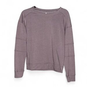 Casual Purple Sweatshirt